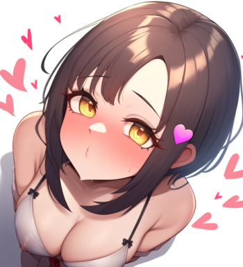 【二次エロ】えちえち表情で誘惑してくる美少女AIエロ画像